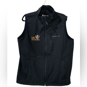 Kryptek vest embroidered with the Dallas Safari Club Life Member logo.